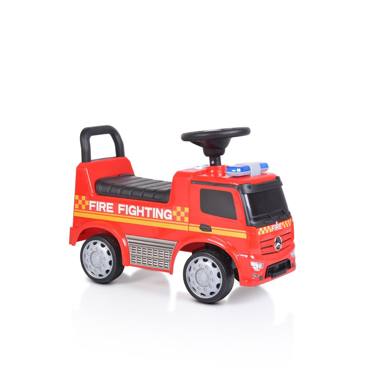Moni Kinder Rutschauto Antos Mercedes-Benz, Melodien, Sirenenlichter, Sound rot