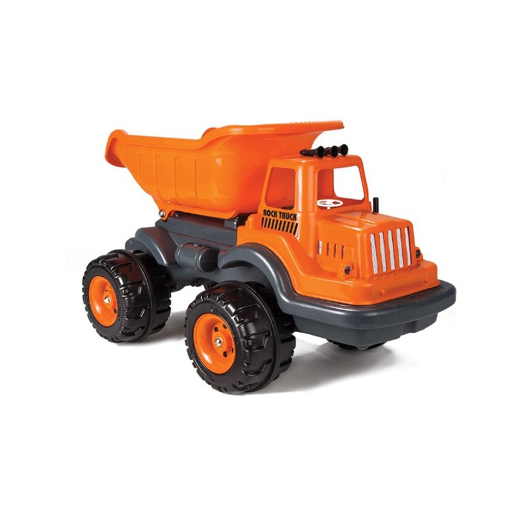 Pilsan 06607 Spielzeug Muldenkipper, Tragkraft max. 5 kg, Spielspaß ab 3 Jahren orange | 08693461066078