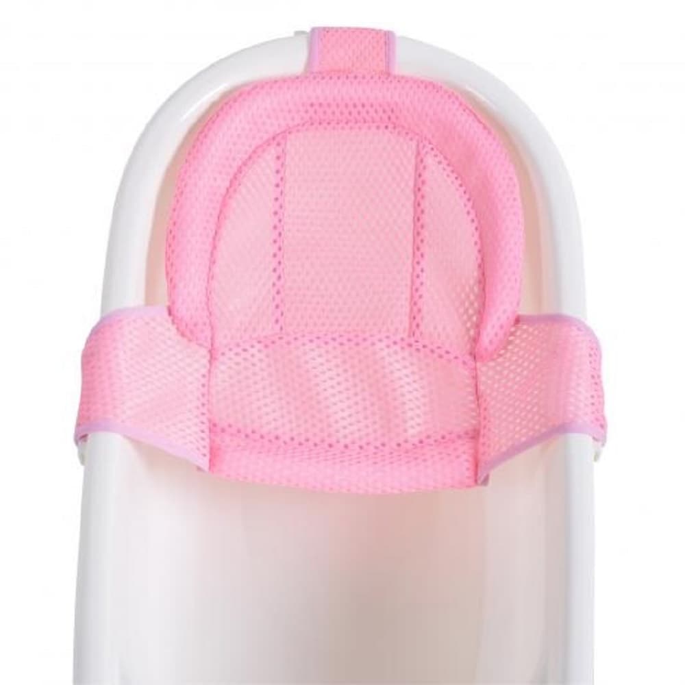 Moni Baby Badewannen Netz Goldy, Badewanneneinsatz, ab Geburt, Kunststoff Clips pink - Bild 1