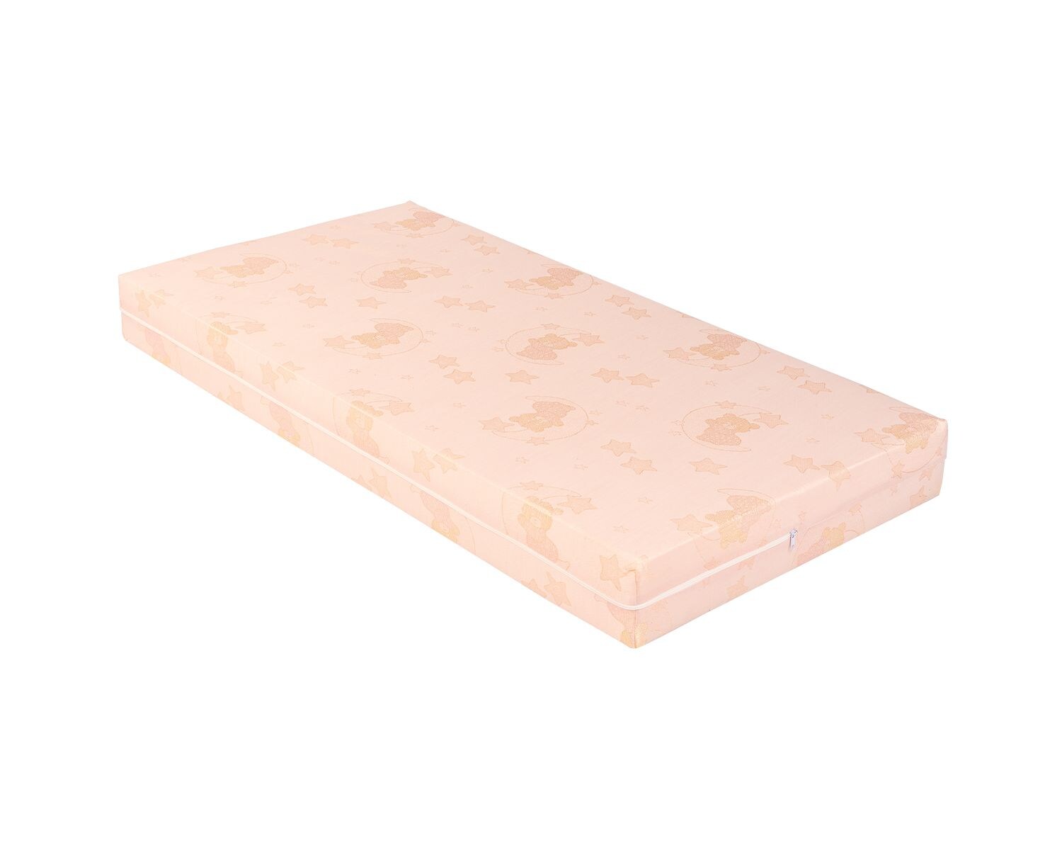 Kikka boo Babybett Matratze Extra Comfort 120 x 60 x 8 cm Bezug abnehmbar pink
