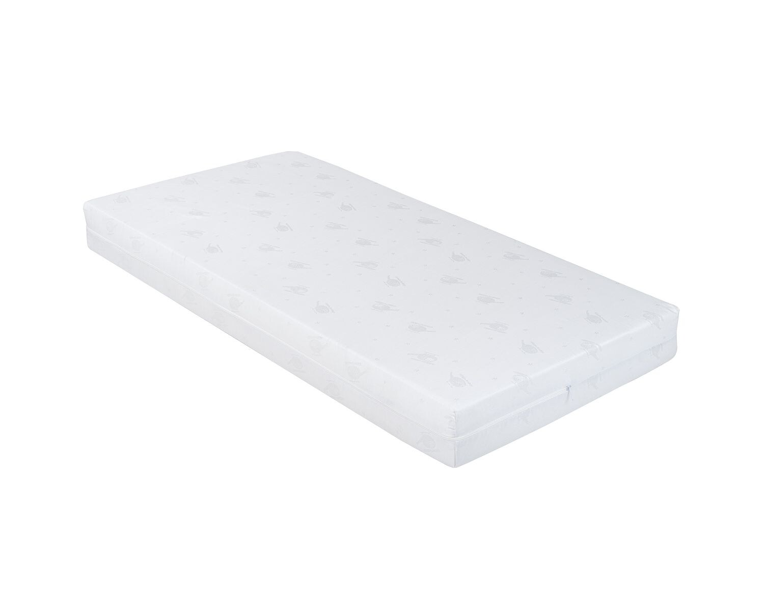 Kikka boo Babybett-Matratze extra Comfort 120 x 60 x 12 cm, Bezug abnehmbar blau