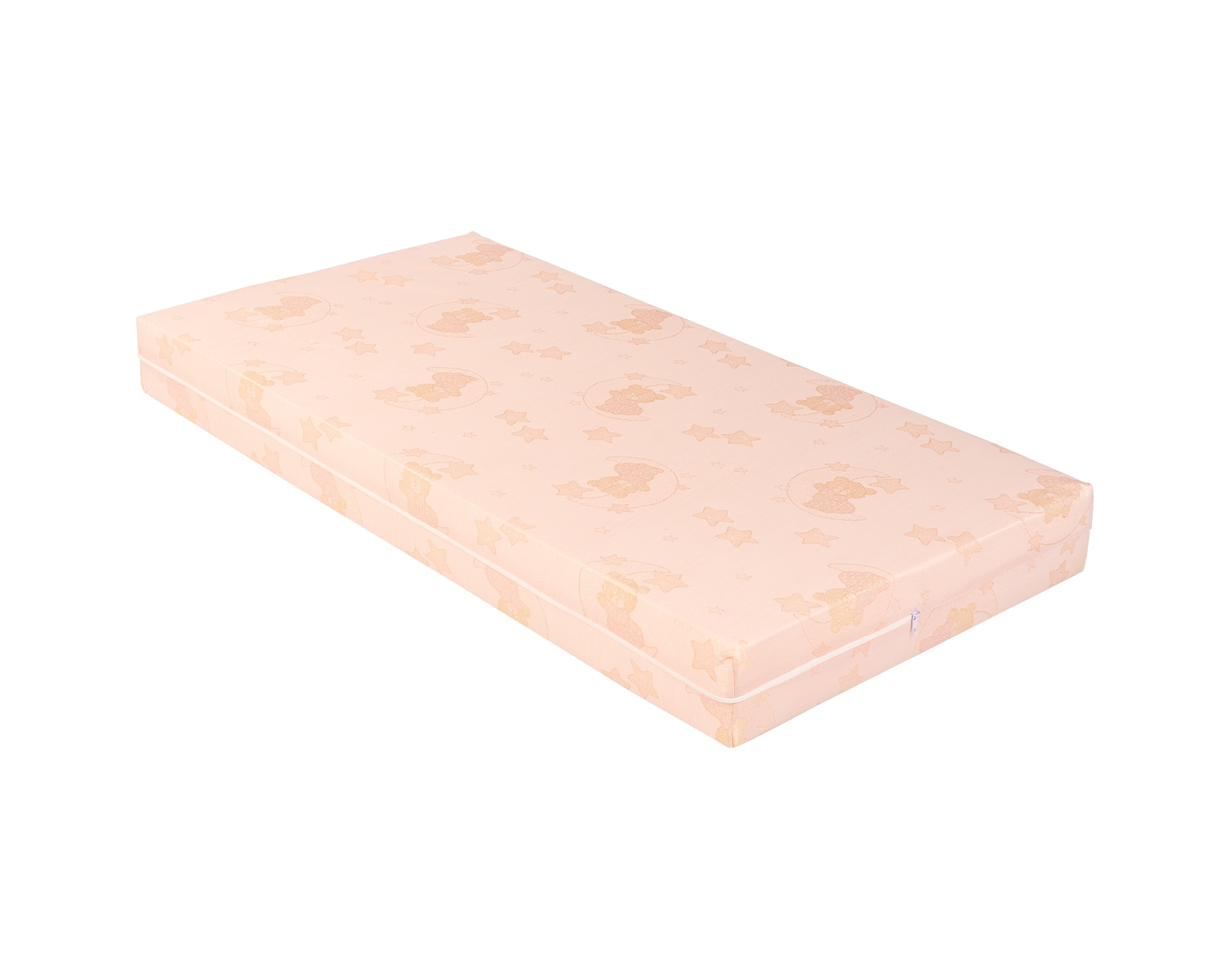 Kikka boo Babybett-Matratze extra Comfort 120 x 60 x 12 cm, Bezug abnehmbar pink - Bild 1