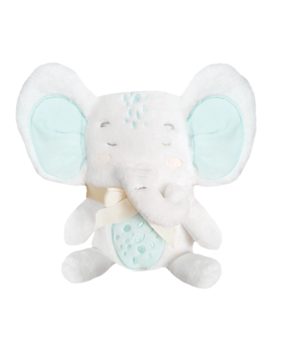 Kikkaboo Babydecke Fleece 3D Tierstickerei, Gr&ouml;&szlig;e 100 x 75 cm, Kuscheltier t&uuml;rkis - Bild 1