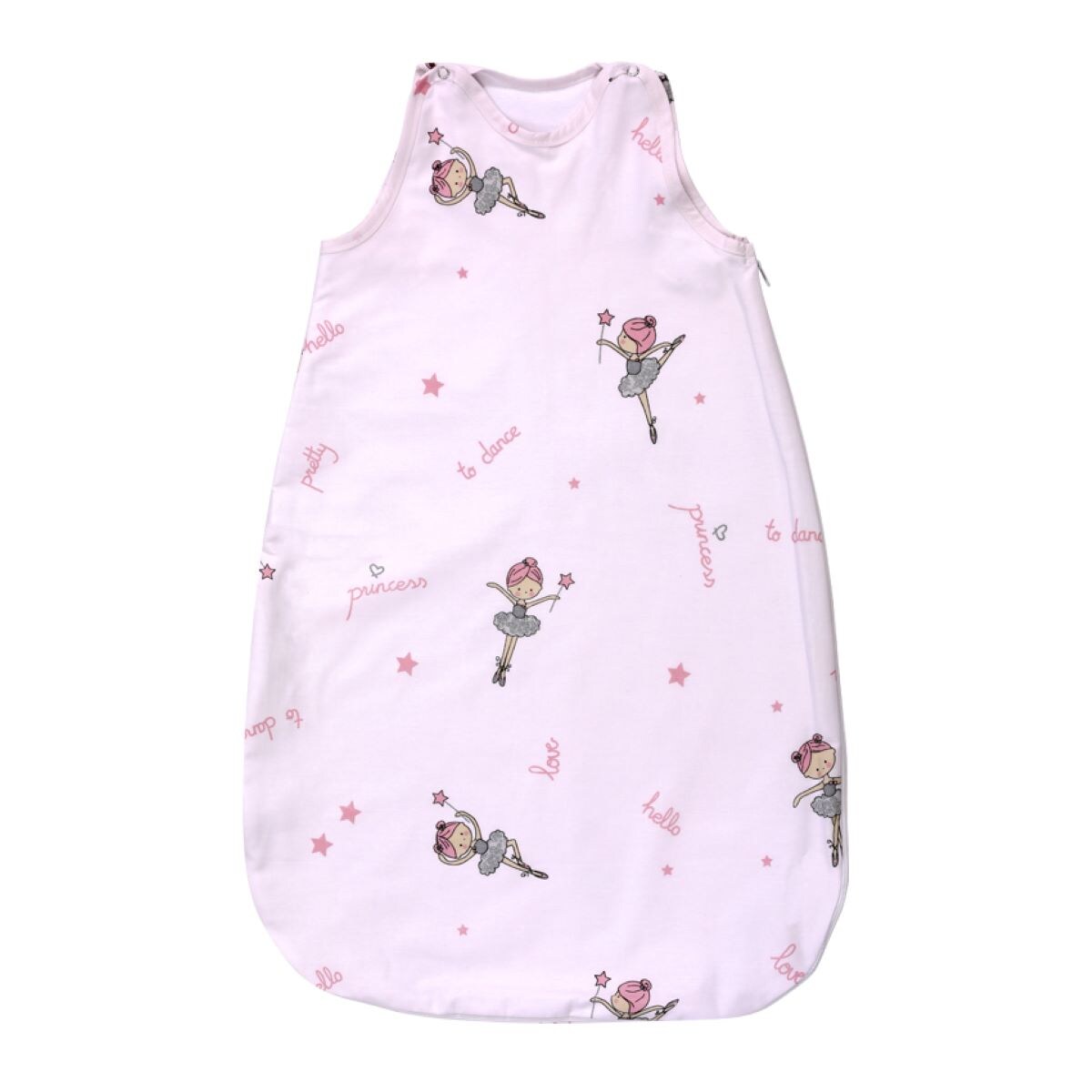 Lorelli Baby Winterschlafsack 85 cm 100% Baumwolle, 2,5 TOG, Ma&szlig;e 80 x 45 x 3 cm pink - Bild 1