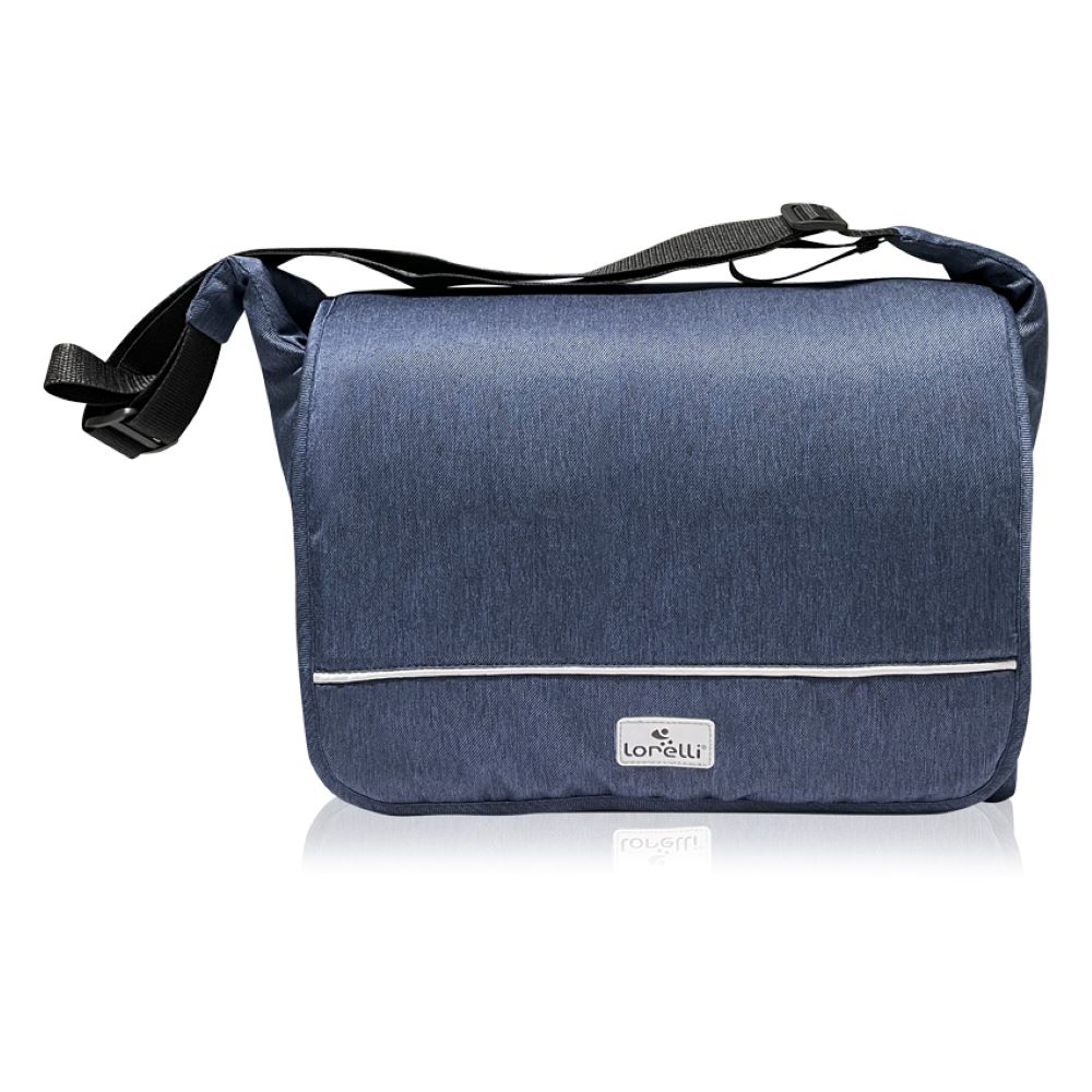 Lorelli Wickeltasche Alba Classic, Seitentaschen, Innentaschen, Schultergurt blau - Bild 1