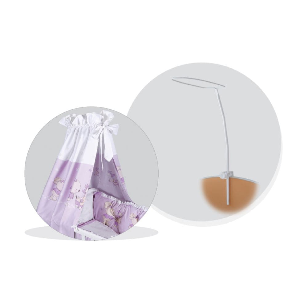 Lorelli Babybett Himmelstange 17 x 4 x 167 cm, Himmel-Halterung, universal wei&szlig; - Bild 1