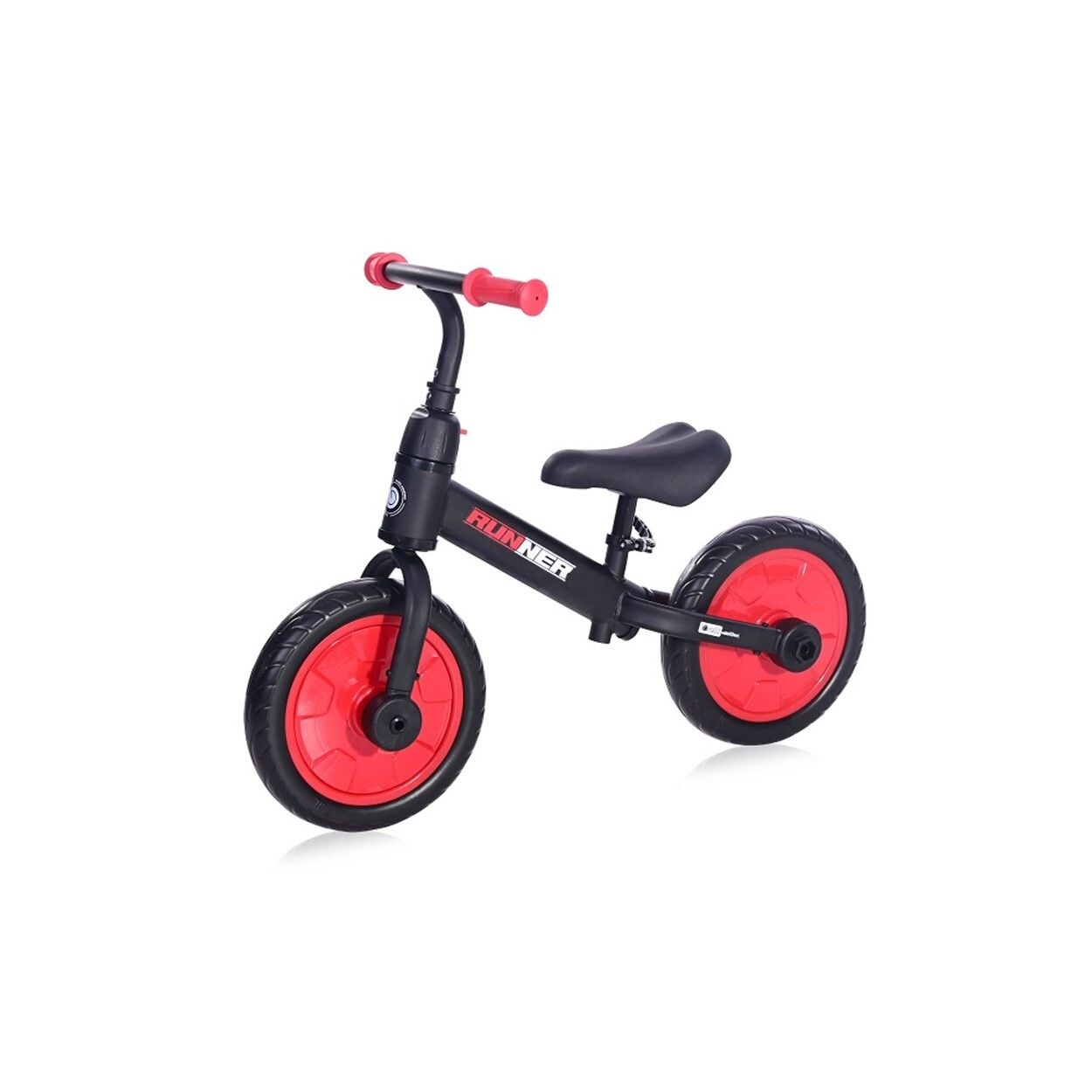 Lorelli Laufrad Runner 2 in 1 Pedale, Stützräder, verstellbar, 11 Zoll EVA-Räder rot | 03800151970491