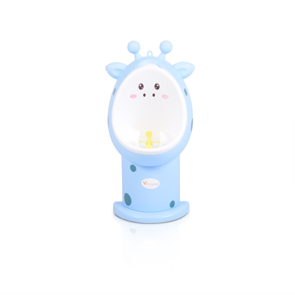 Cangaroo Urinal Masai Toilettentrainer, abnehmbarer Beh&auml;lter, Wandhalterung blau - Bild 1