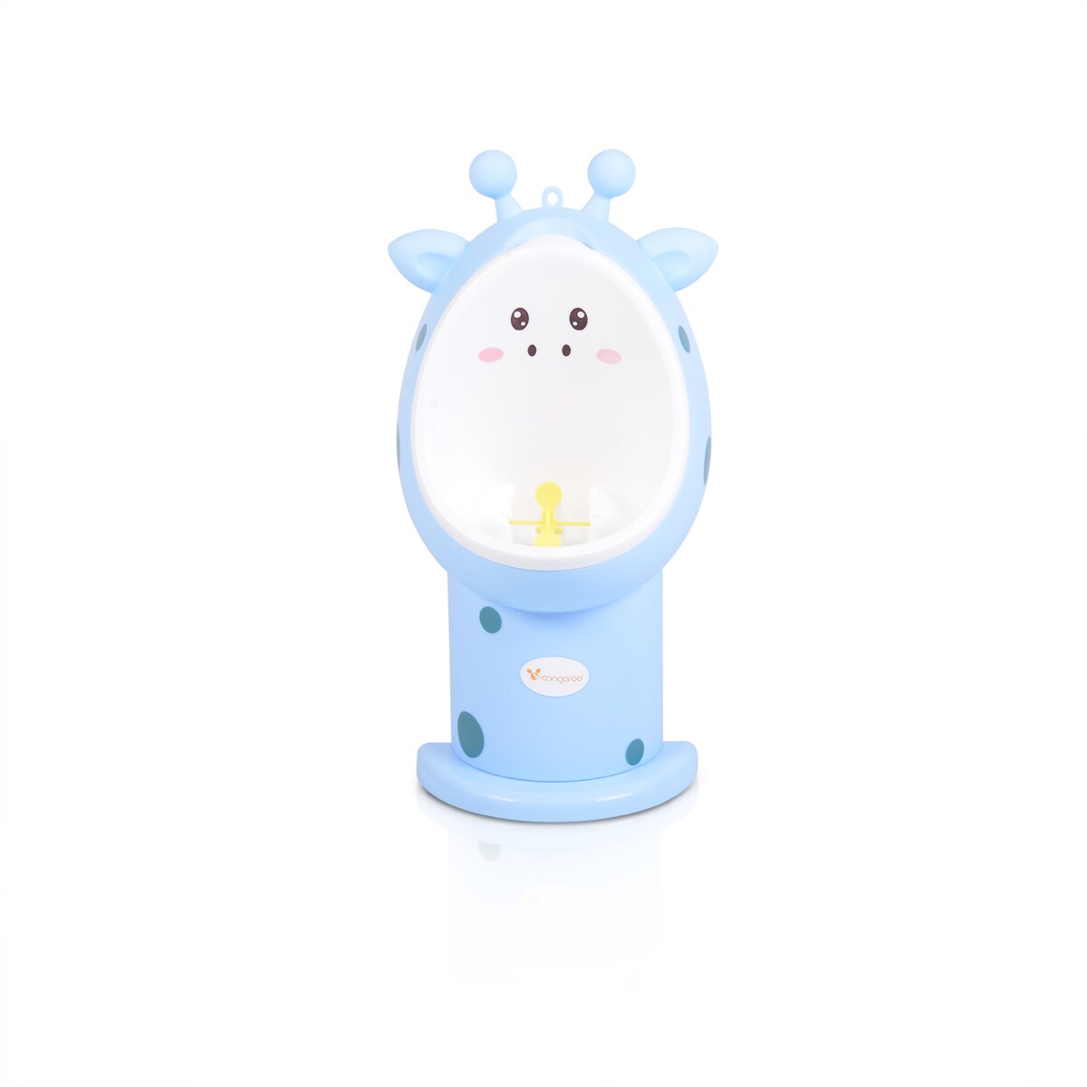 Cangaroo Urinal Masai Toilettentrainer, abnehmbarer Behälter, Wandhalterung blau | 03800146267445