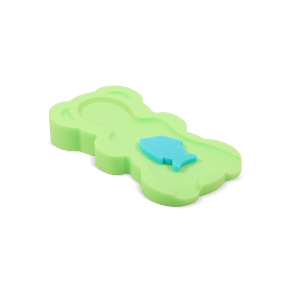 Lorelli Baby Badewanneneinlage Midi, weich, 2 Schw&auml;mme, verschiedenen Motiven gr&uuml;n - Bild 1