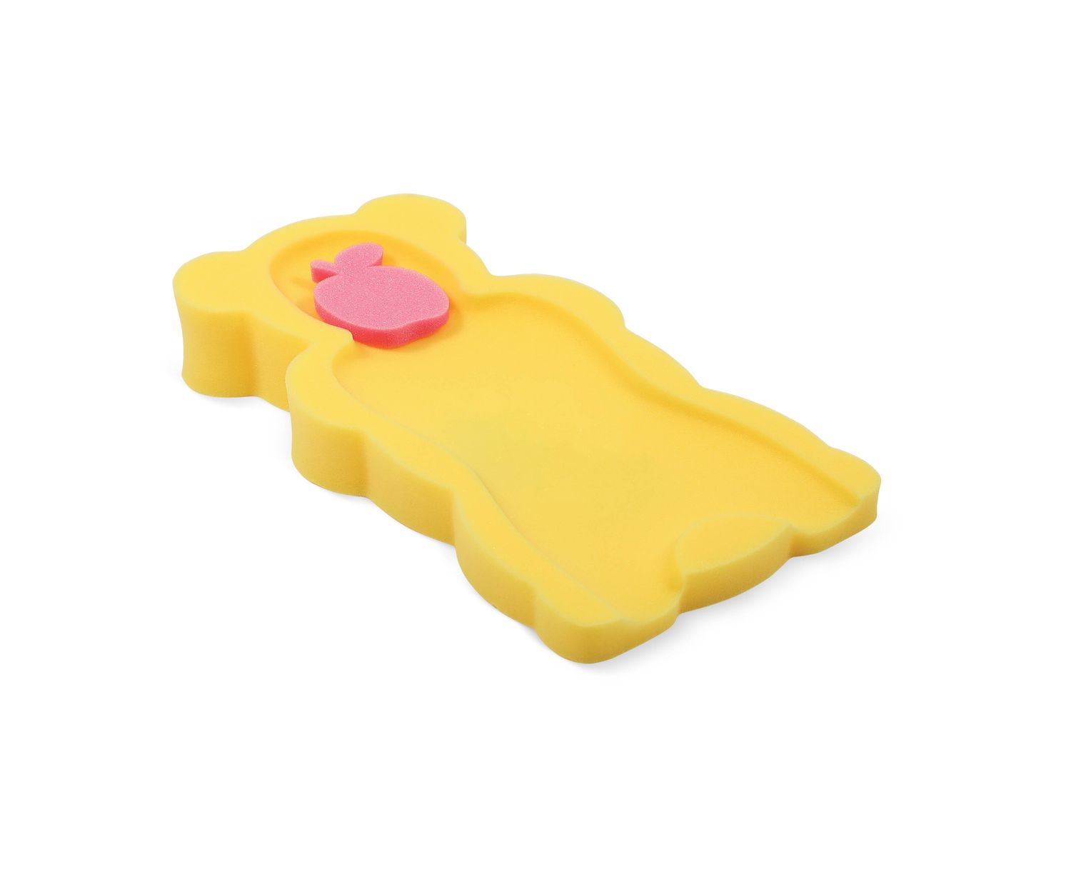 Lorelli Baby Badewanneneinlage Maxi, Schwamm, PU-Schaum, verschiedene Motive gelb - Bild 1