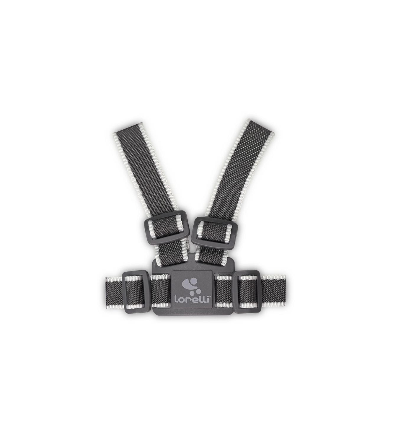 Lorelli Kinder-Sicherheitsgurt Baby Walk, Laufgurt, Laufleine, Gurte verstellbar grau - Bild 1