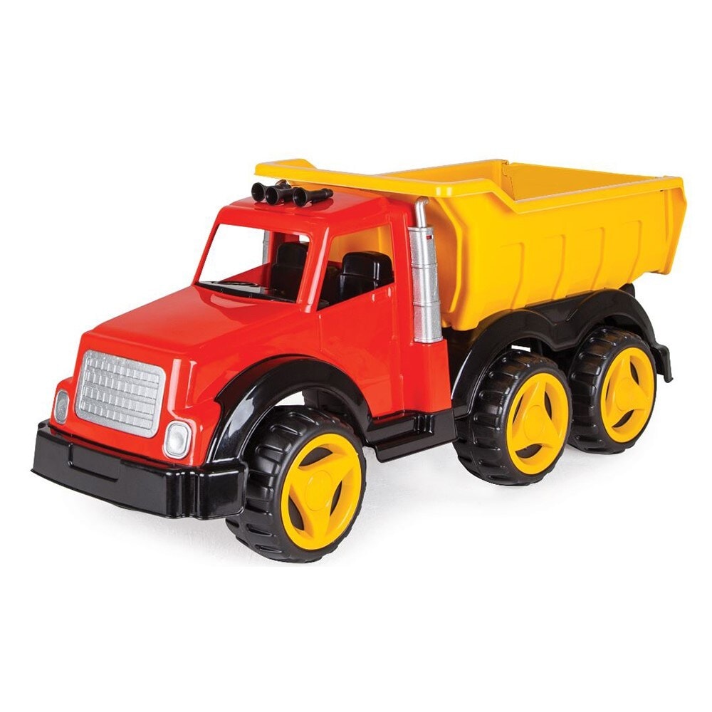 Pilsan Spielzeug Kippmulde Master Truck 06621 LKW 85 x 31 x 37 cm, ab 3 Jahren gelb - Bild 1
