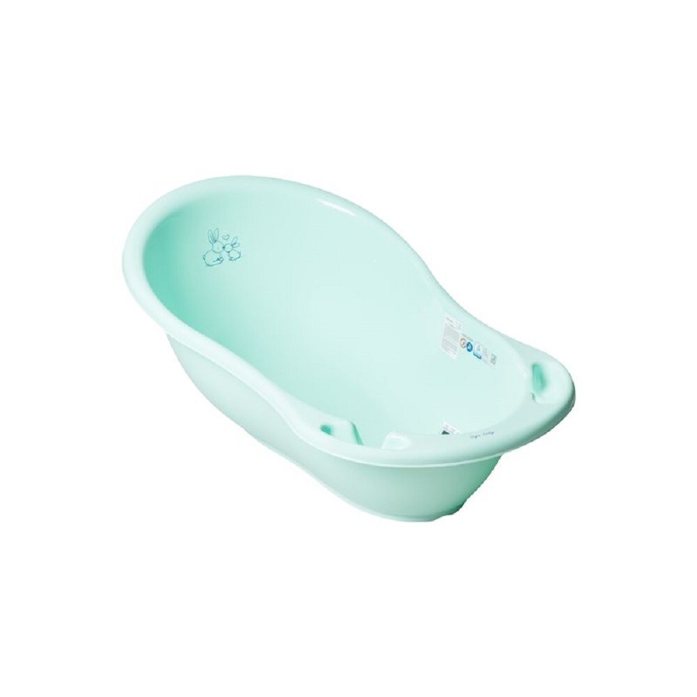 Chipolino Babybadewanne Marea Hase, Ablagef&auml;cher, 102 cm lang, ab Geburt gr&uuml;n - Bild 1