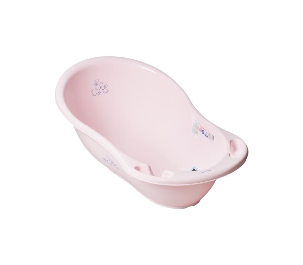 Chipolino Babybadewanne Marea Hase Ablagef&auml;cher eine L&auml;nge von 102 cm ab Geburt pink - Bild 1
