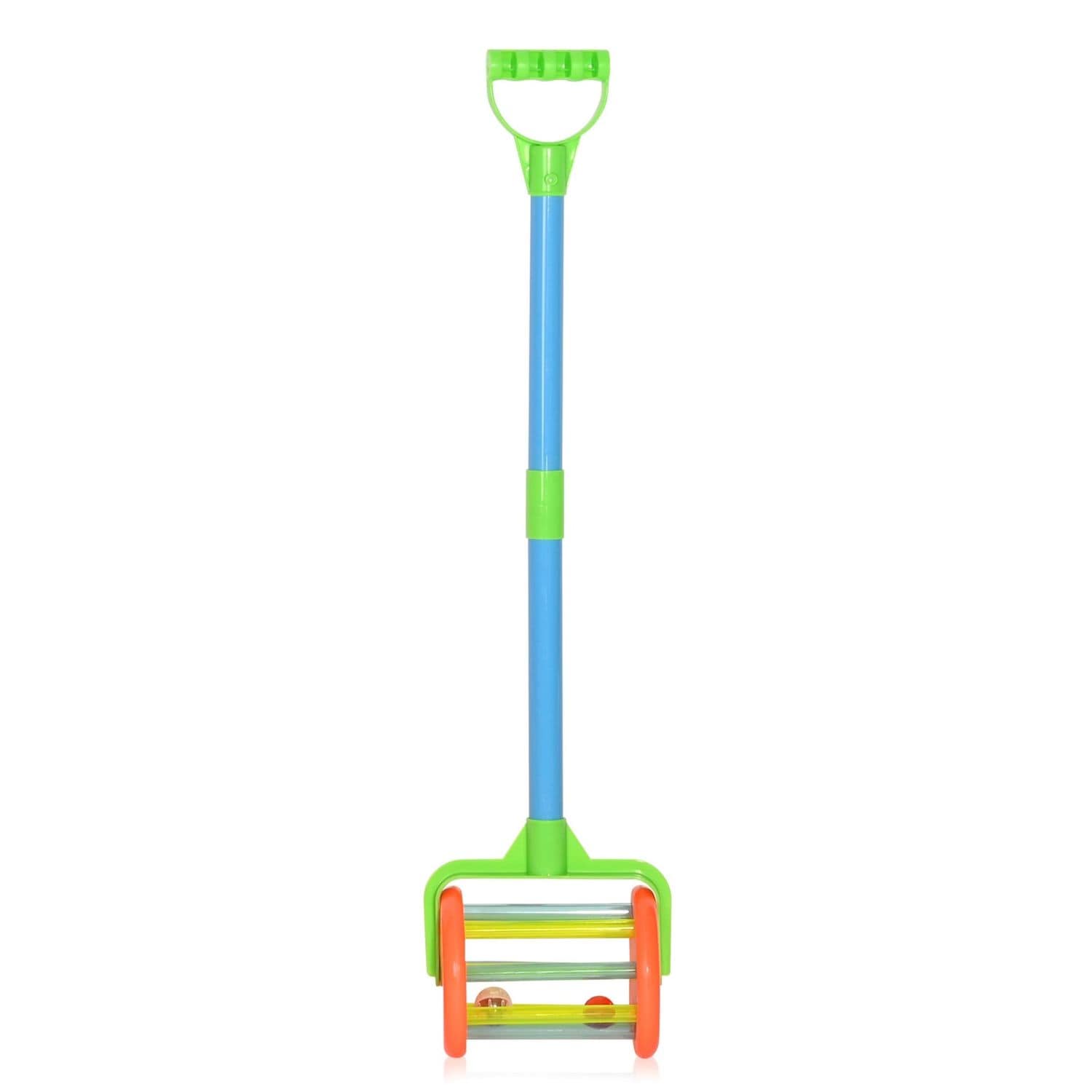 Lorelli Kinder Schiebespielzeug 60 cm, Lichtkugel, Rassel, f&uuml;r drin und drau&szlig;en blau - Bild 1