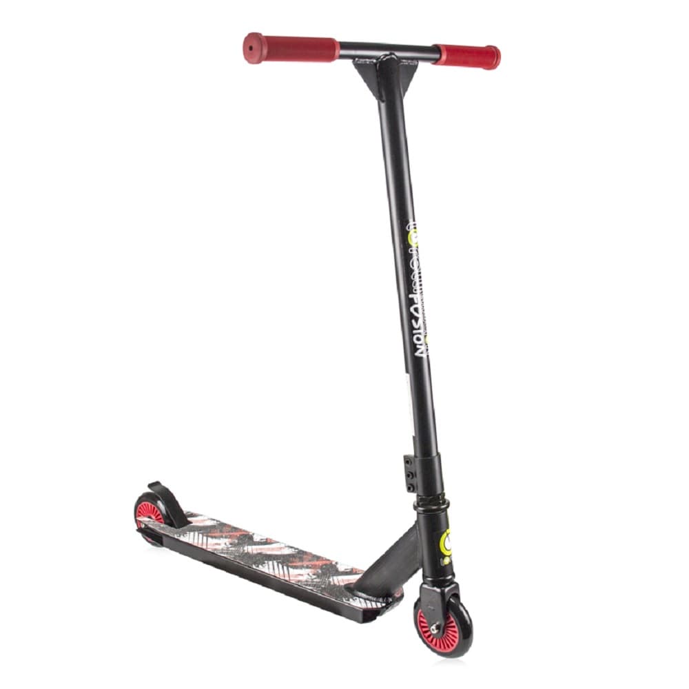 Lorelli Kinderroller Fusion PU-R&auml;der Hinterradbremse Aluminium 360 Grad drehbar rot - Bild 1