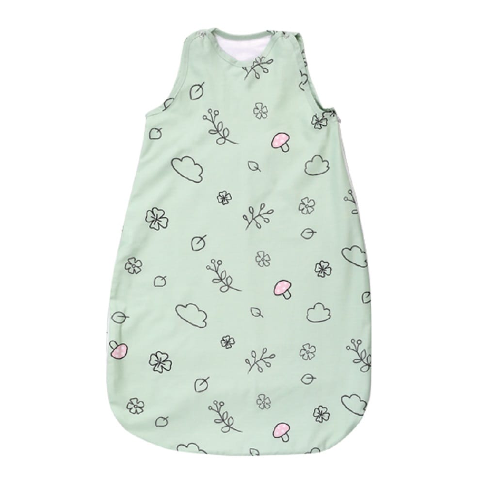 Lorelli Baby-Sommerschlafsack Summer, L&auml;nge 100 cm Breite 50 cm, 100% Baumwolle hellgr&uuml;n - Bild 1