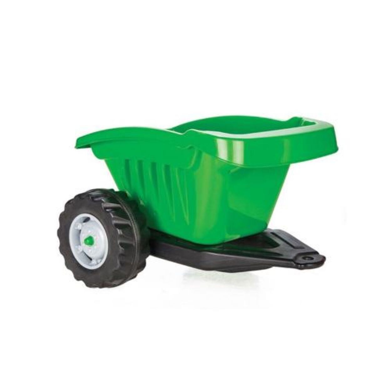 Pilsan Anhänger für Kindertraktor 07317 Active, bis 35 kg belastbar, ab 3 Jahren grün