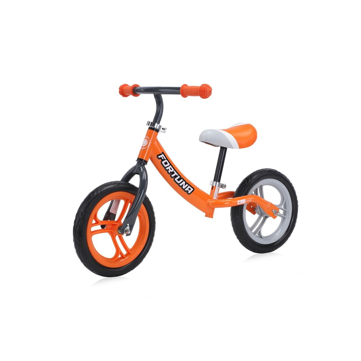 Lorelli Laufrad Fortuna 12 Zoll EVA-Reifen, Sitz und Lenker höhenverstellbar orange