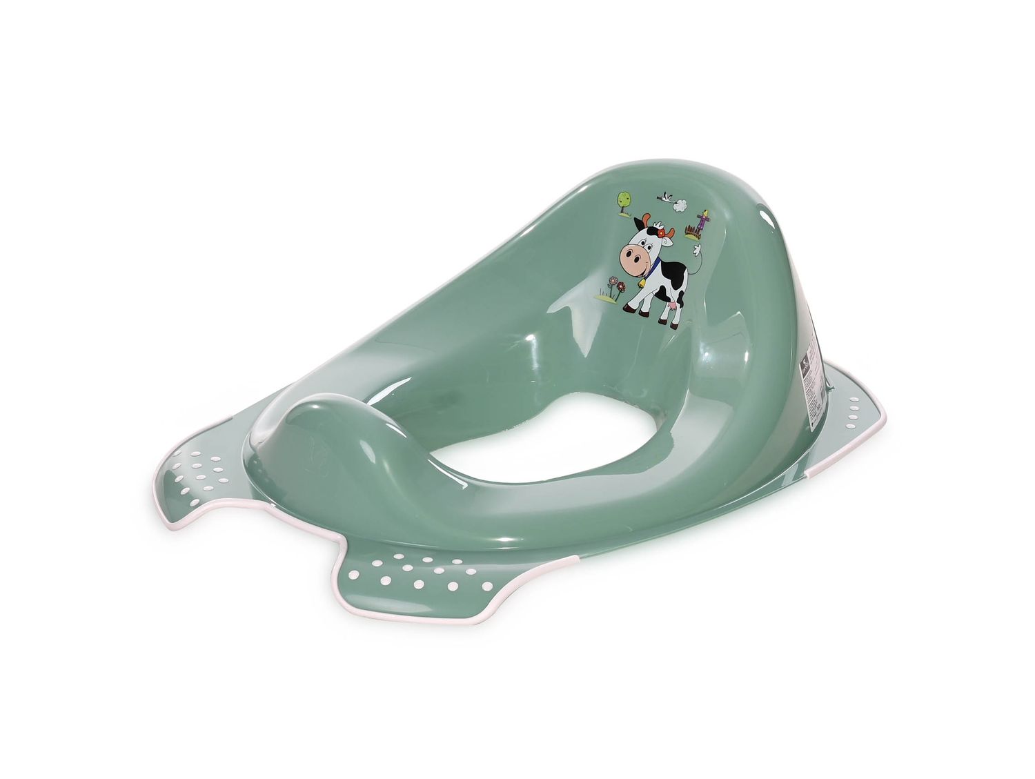 Lorelli Toilettenaufsatz Funny Farm Toilettensitz rutschfest ergonomische Form gr&uuml;n - Bild 1