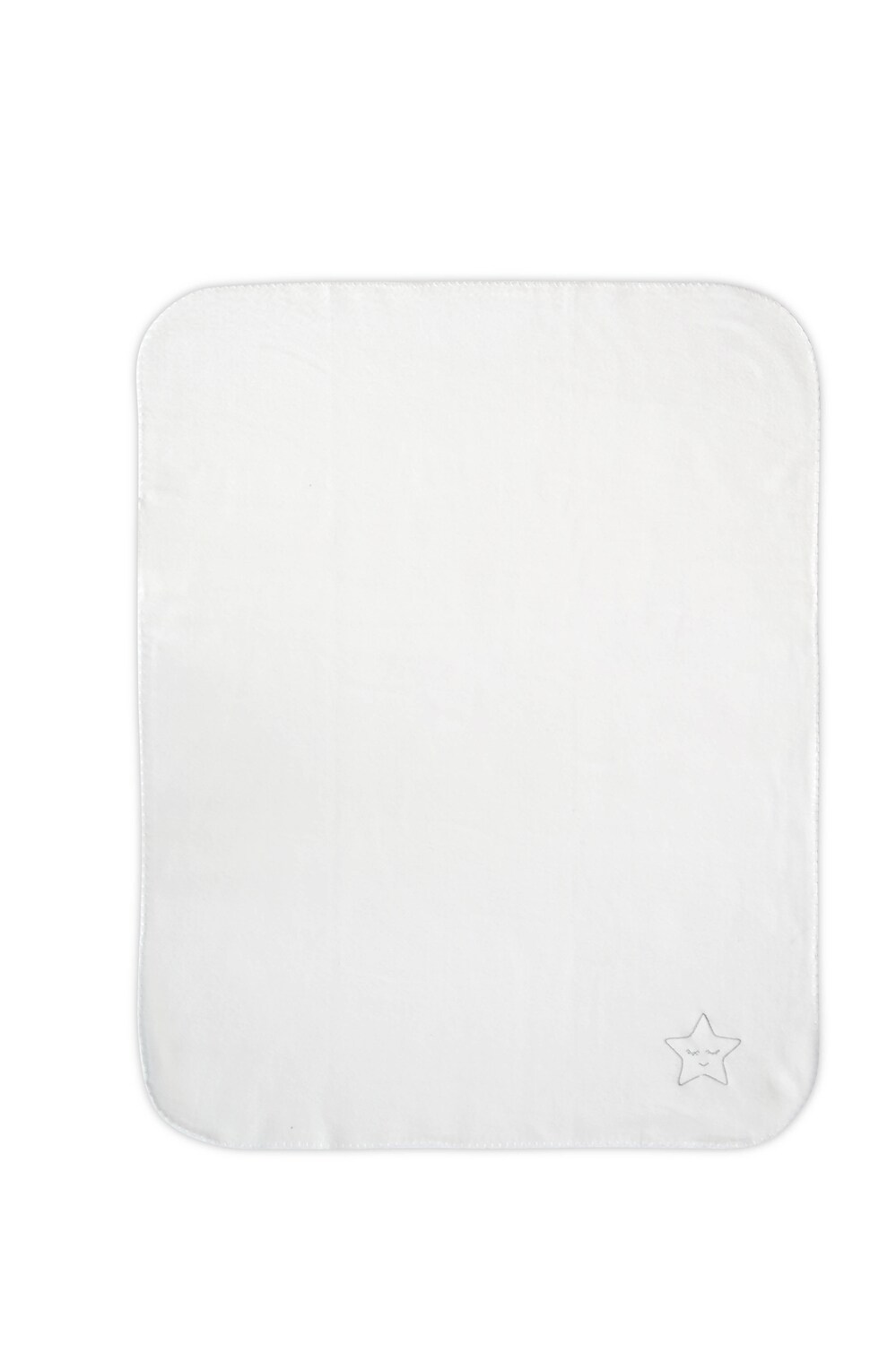 Lorelli Babydecke Polar Gr&ouml;&szlig;e 75 x 100 cm, Kuscheldecke, Polyester, ab Geburt wei&szlig; - Bild 1