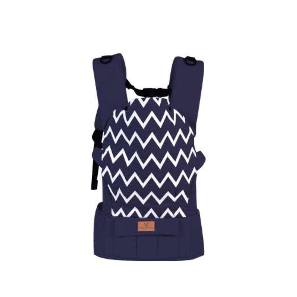 Cangaroo Babytrage Explorer 3 in 1 Bauch- und R&uuml;ckentrage bis 15 kg ab 4 Monate blau - Bild 1