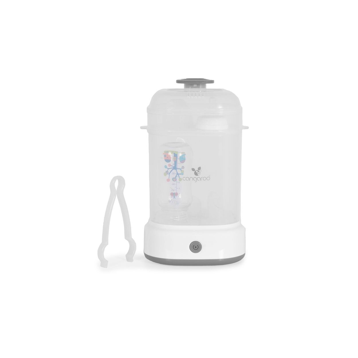 Cangaroo Sterilisator Presto 2 Fächer Sterilisation von Kleinteilen Zubehörzange grau