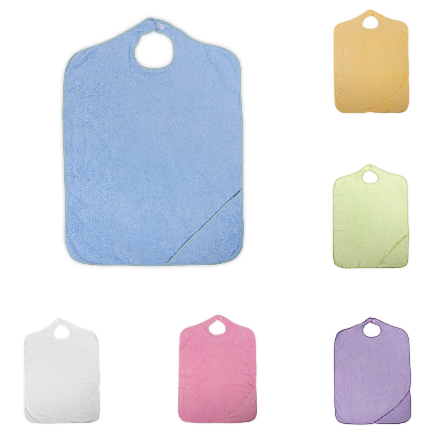 Lorelli Baby-Badehandtuch Duo 80 x 100 cm Kapuzenhandtuch Badesch&uuml;rze ab Geburt blau - Bild 1