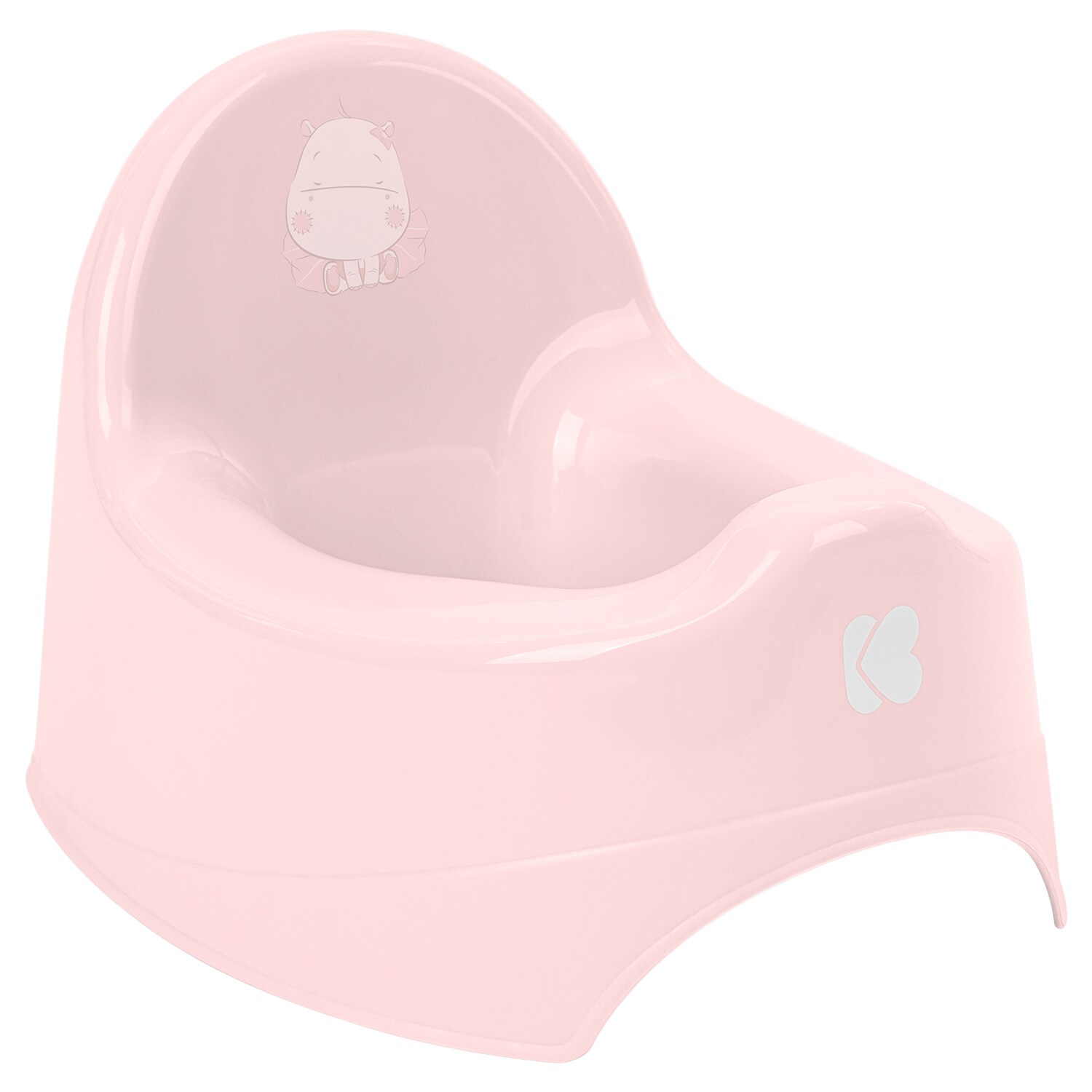 Kikkaboo Töpfchen Hippo rutschfest, extrem leicht, einfach zu reinigen ab 1 Jahr rosa | 03801401010028