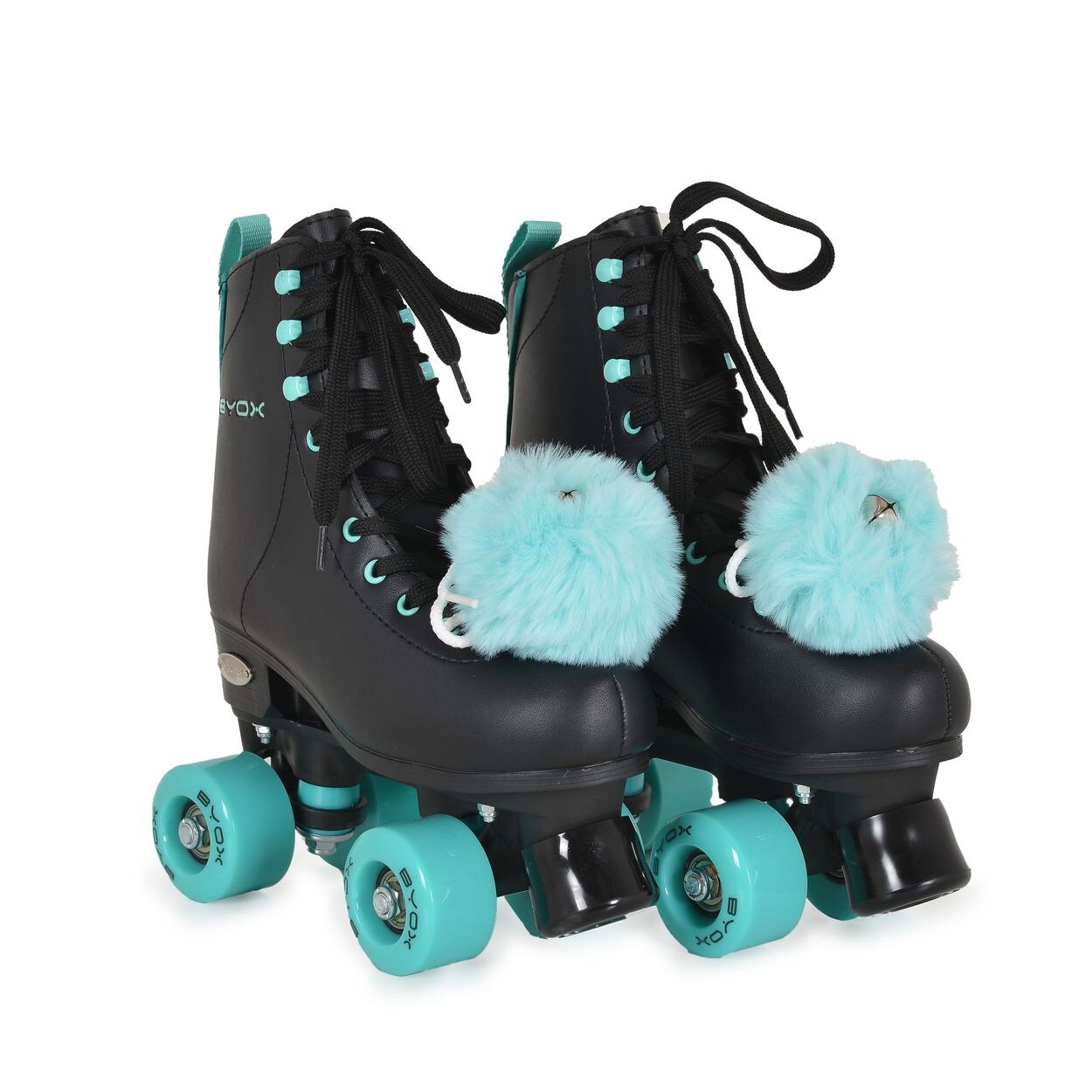 Byox Rollschuhe Escape schwarz PU-Rollen PU-Bremse ABEC-5 Lager Größe L (39-42)