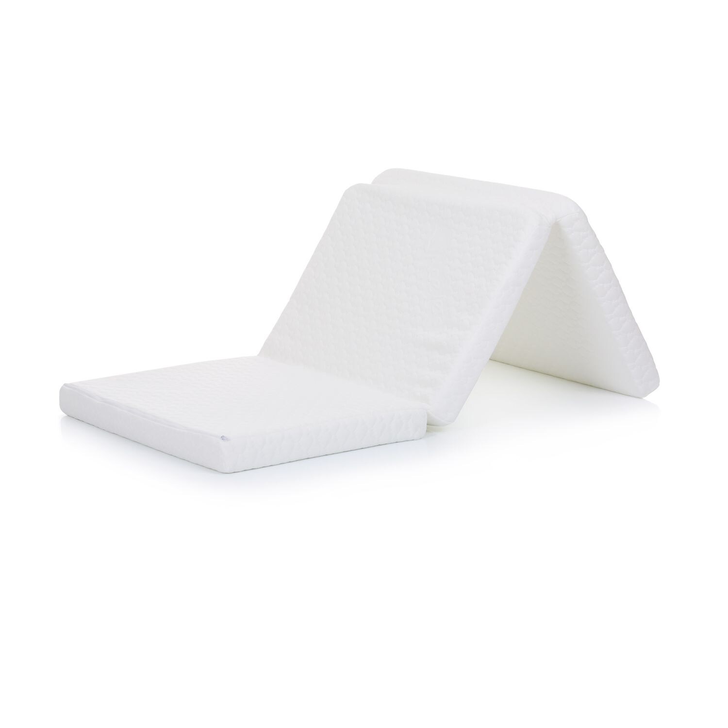 Chipolino Baby-Faltmatratze Aloe, Maße 120 x 60 x 6 cm, hypoallergen weiß | 03800931052478