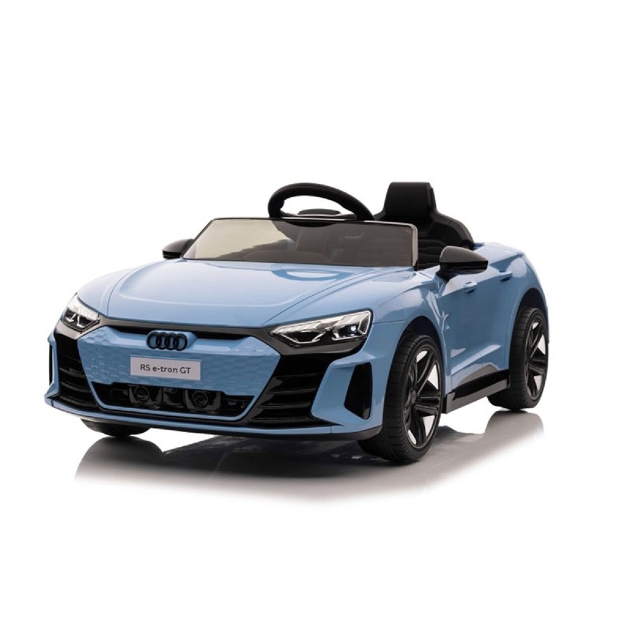 Moni Kinder Elektroauto Audi RS E-Tron GT 6888 Fernbedienung EVA-Räder, Mp3, USB blau