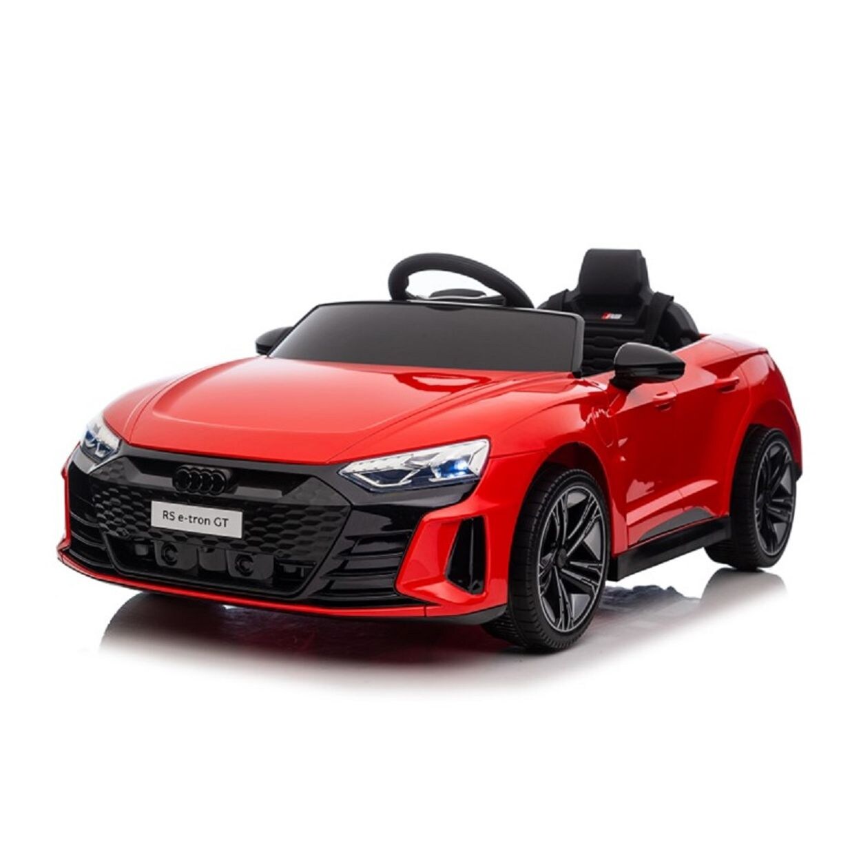 Moni Kinder Elektroauto Audi RS E-Tron GT 6888 Fernbedienung EVA-Räder, Mp3, USB rot