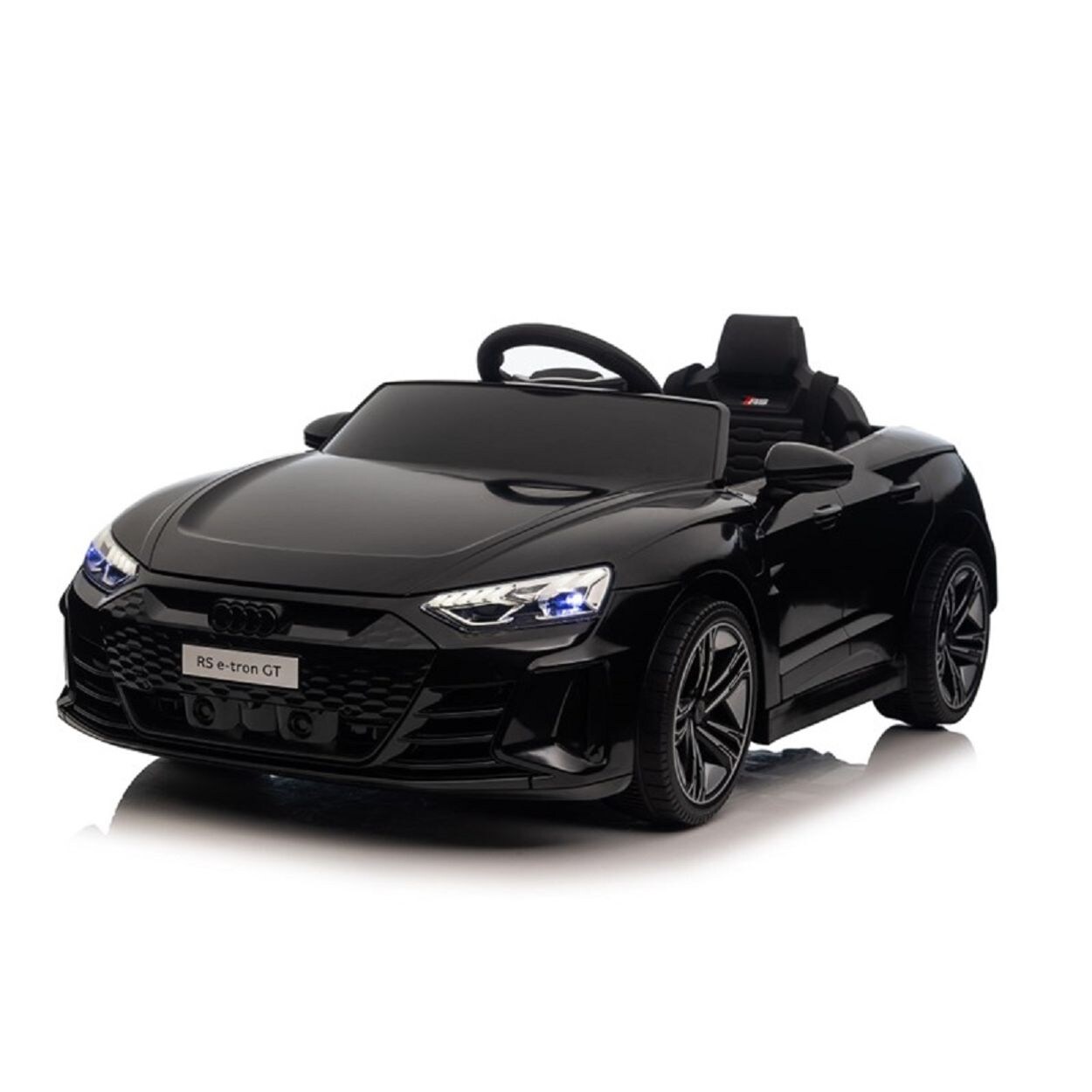 Moni Kinder Elektroauto Audi RS E-Tron GT 6888 Fernbedienung EVA-Räder, Mp3, USB schwarz