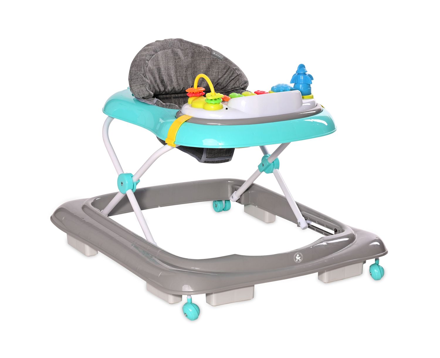 Bertoni Lauflernhilfe Sea Adventure Spielcenter Musikfunktion h&ouml;henverstellbar t&uuml;rkis - Bild 1