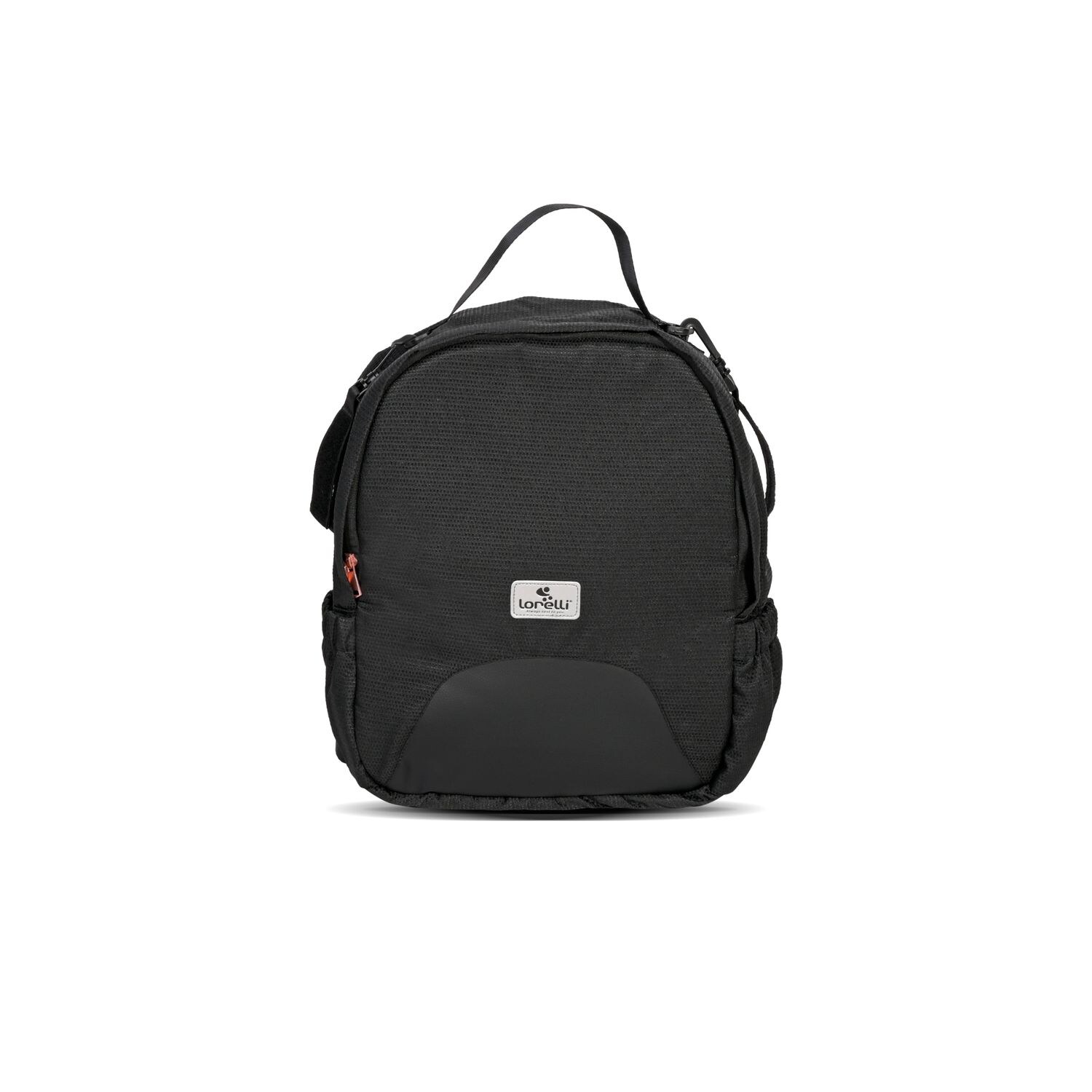 Lorelli Wickeltasche Aria, 2 Seitentaschen, gepolsterter Rücken, Wickelrucksack schwarz | 03800166101866