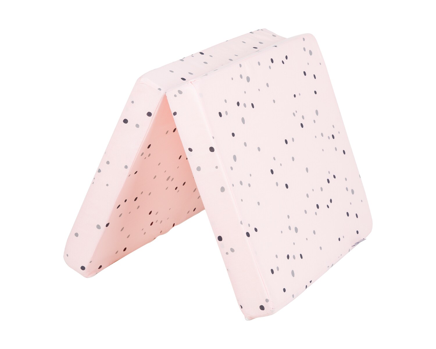 Kikkaboo Babybett-Klappmatratze Bear with me 85 x 50 x 5 cm, Baumwollbezug rosa | 03801107031099