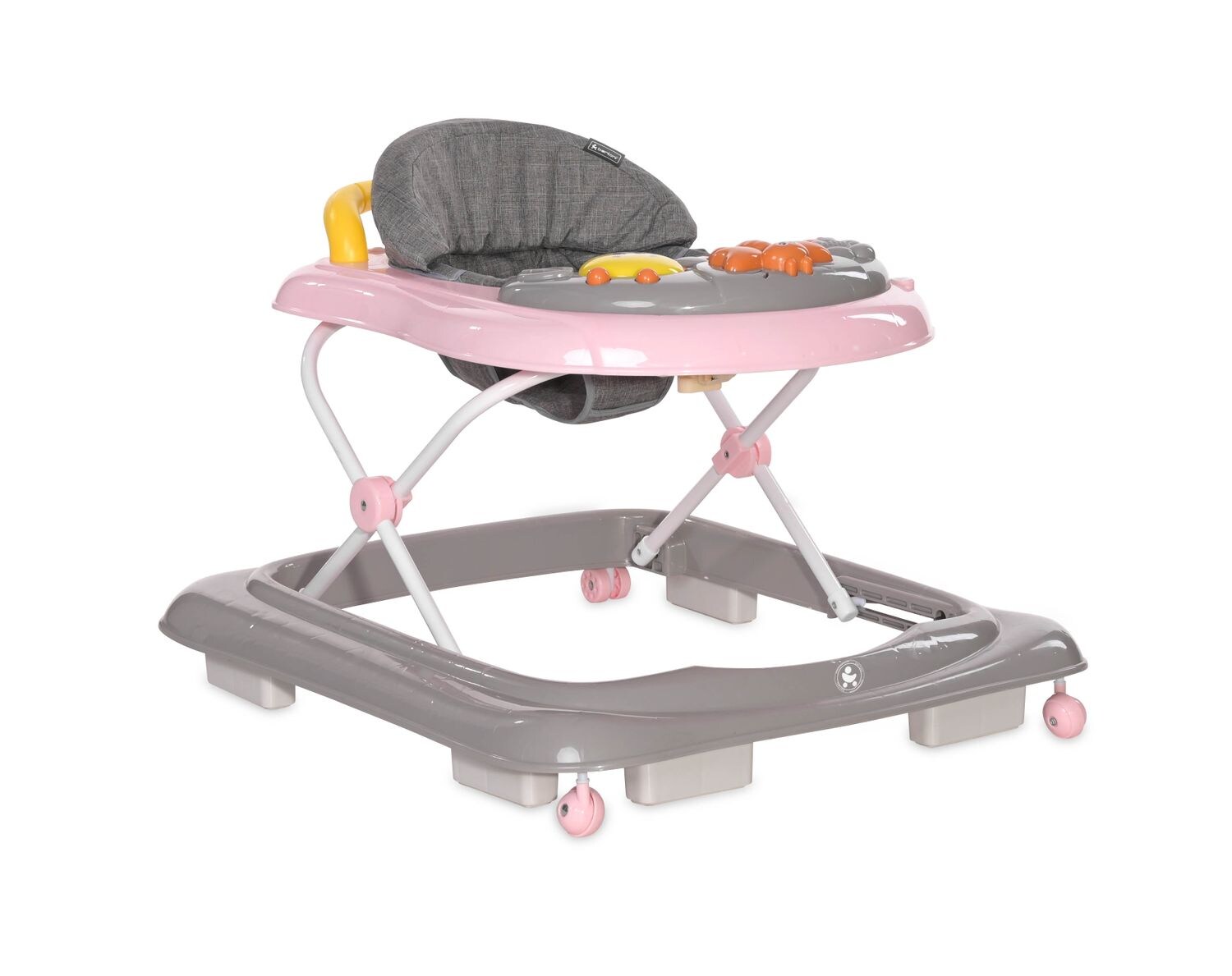Bertoni Lauflernhilfe My Buggy Spielcenter Musik Treppenstopper höhenverstellbar rosa | 03800151970156