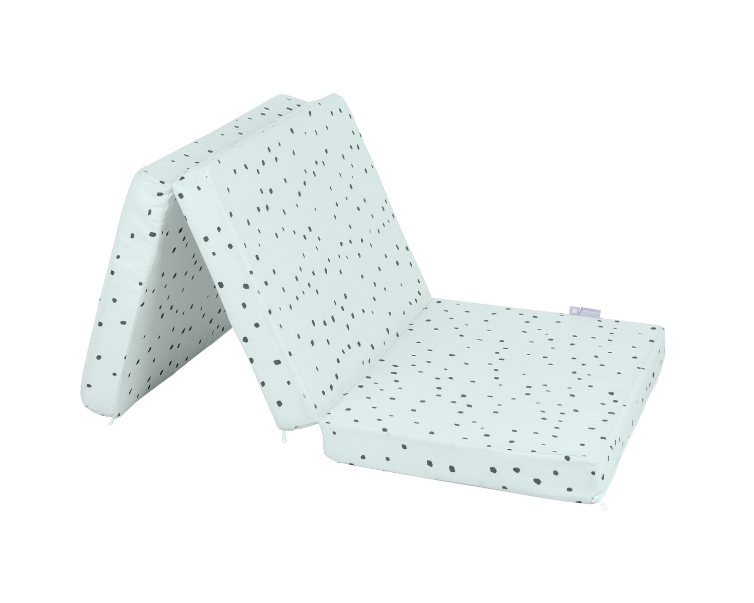 Kikkaboo Babybett-Faltmatratze Bear with me 120 x 60 x 5 cm Bezug 100% Baumwolle grün | 03801107031112