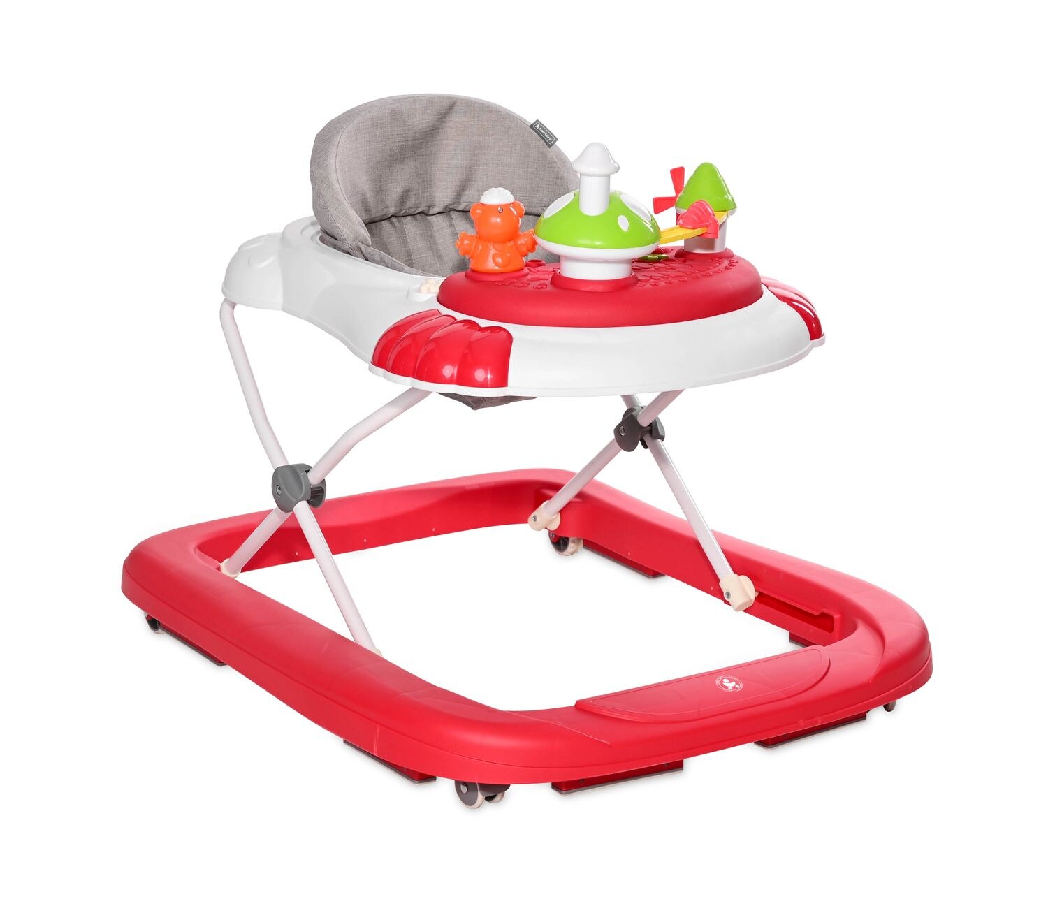 Bertoni Lauflernhilfe Green Garden Spielcenter, Musikfunktion, Treppenstopper rot | 03800151970200