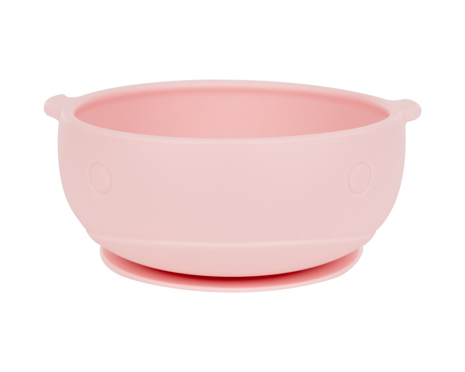 Kikkaboo Baby Silikonschüssel Whale 300 ml Fassungsvermögen Saugfuß ab 4 Monaten rosa | 03801302041183