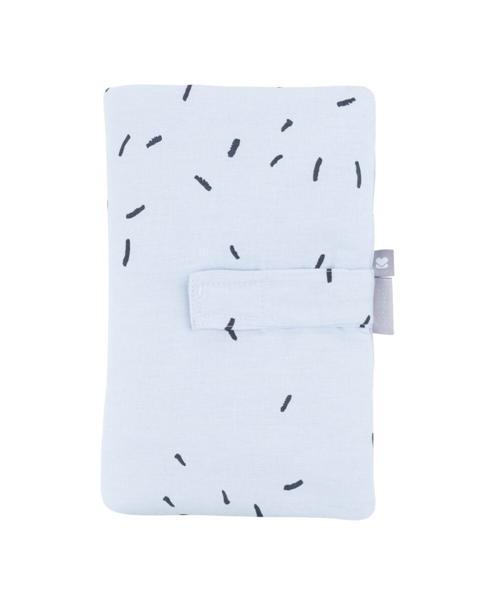 Kikkaboo Windeltasche Bear with me Wickeltasche, Selbstverschluss, Baumwolle blau - Bild 1