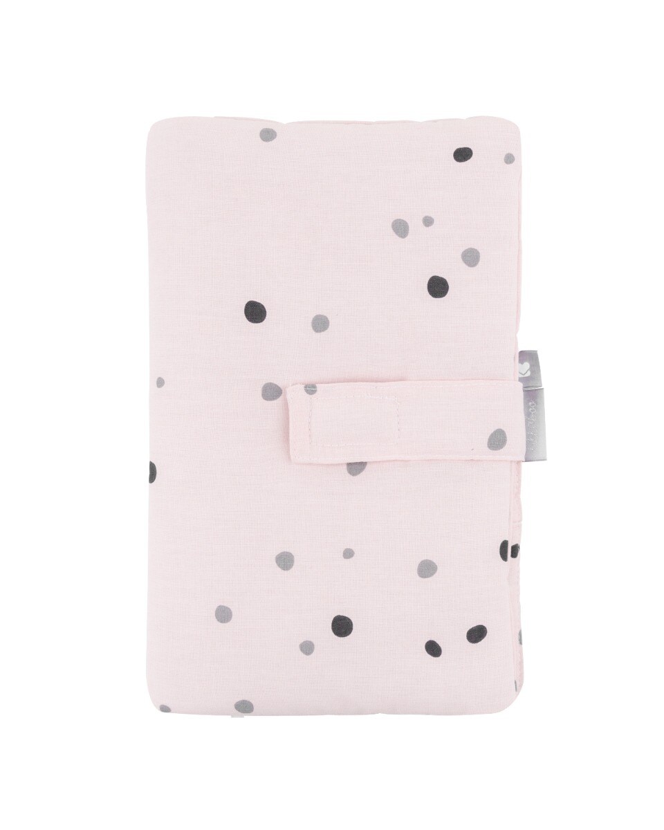 Kikkaboo Windeltasche Bear with me Wickeltasche, Selbstverschluss, Baumwolle rosa - Bild 1