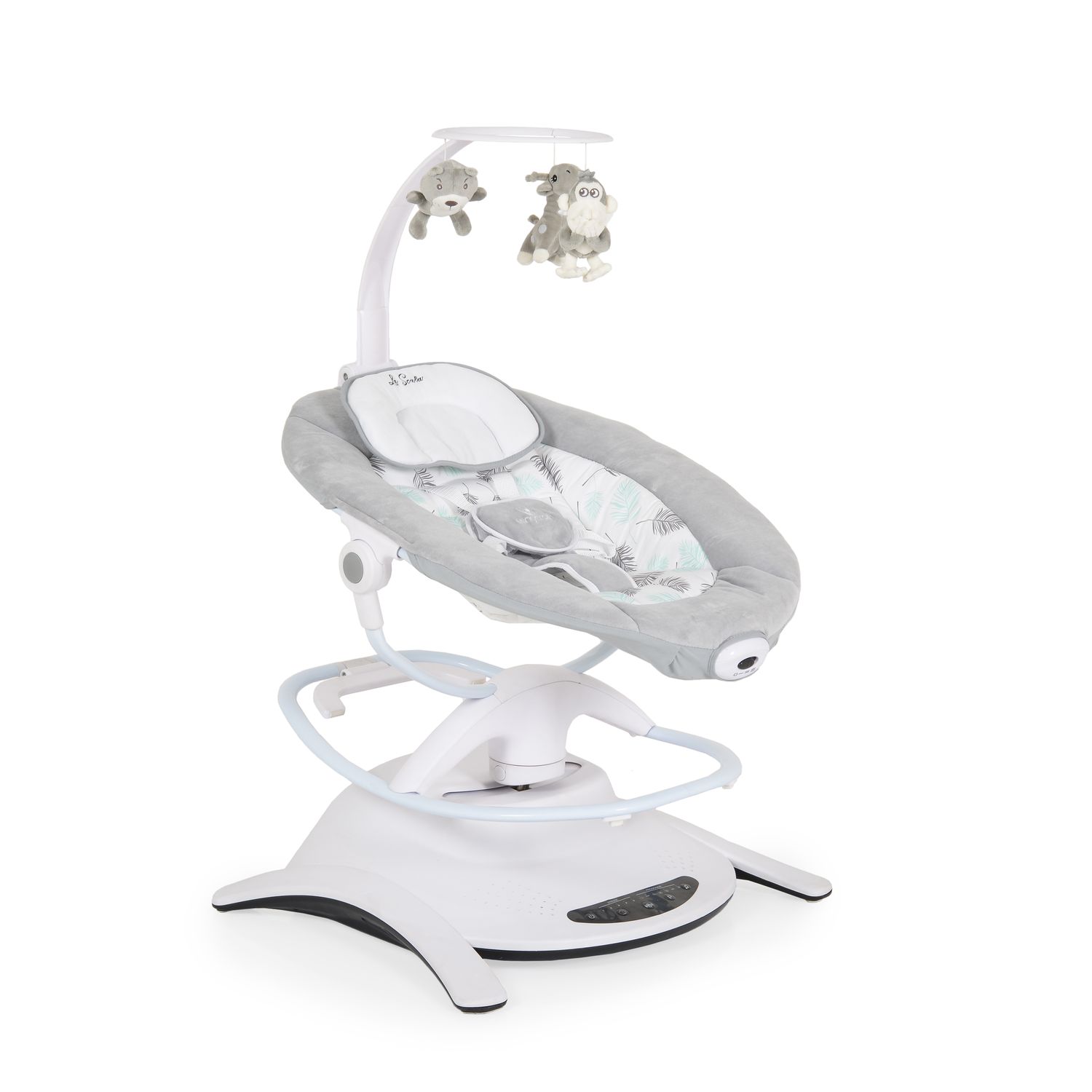 Cangaroo Babywippe La Scala elektrisch Schaukelfunktion Vibration Fernbedienung gr&uuml;n - Bild 1