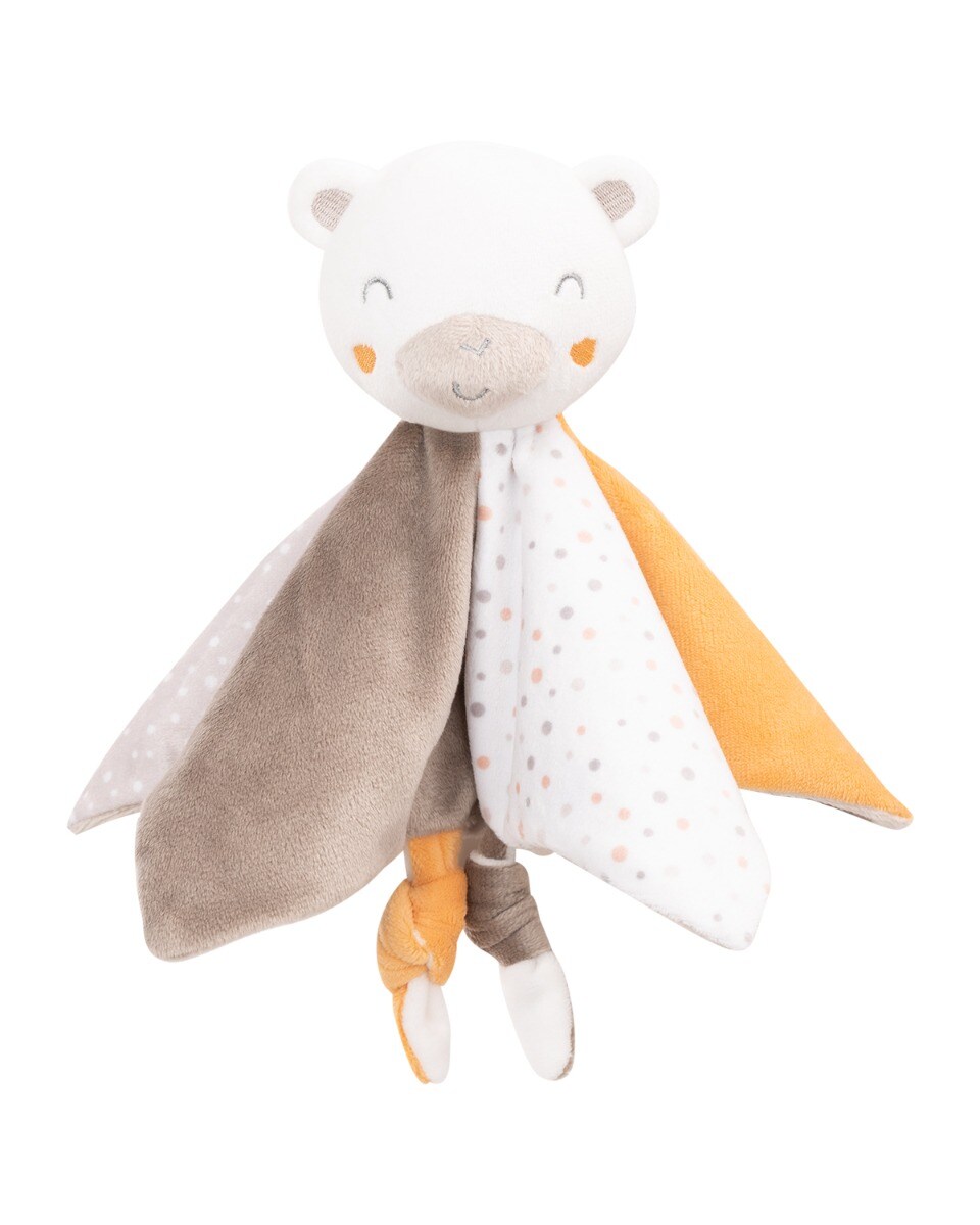 Kikkaboo Baby Schmusetuch Doudou, Rassel, Kuscheltier, Einschlafhilfe, ab Geburt beige - Bild 1