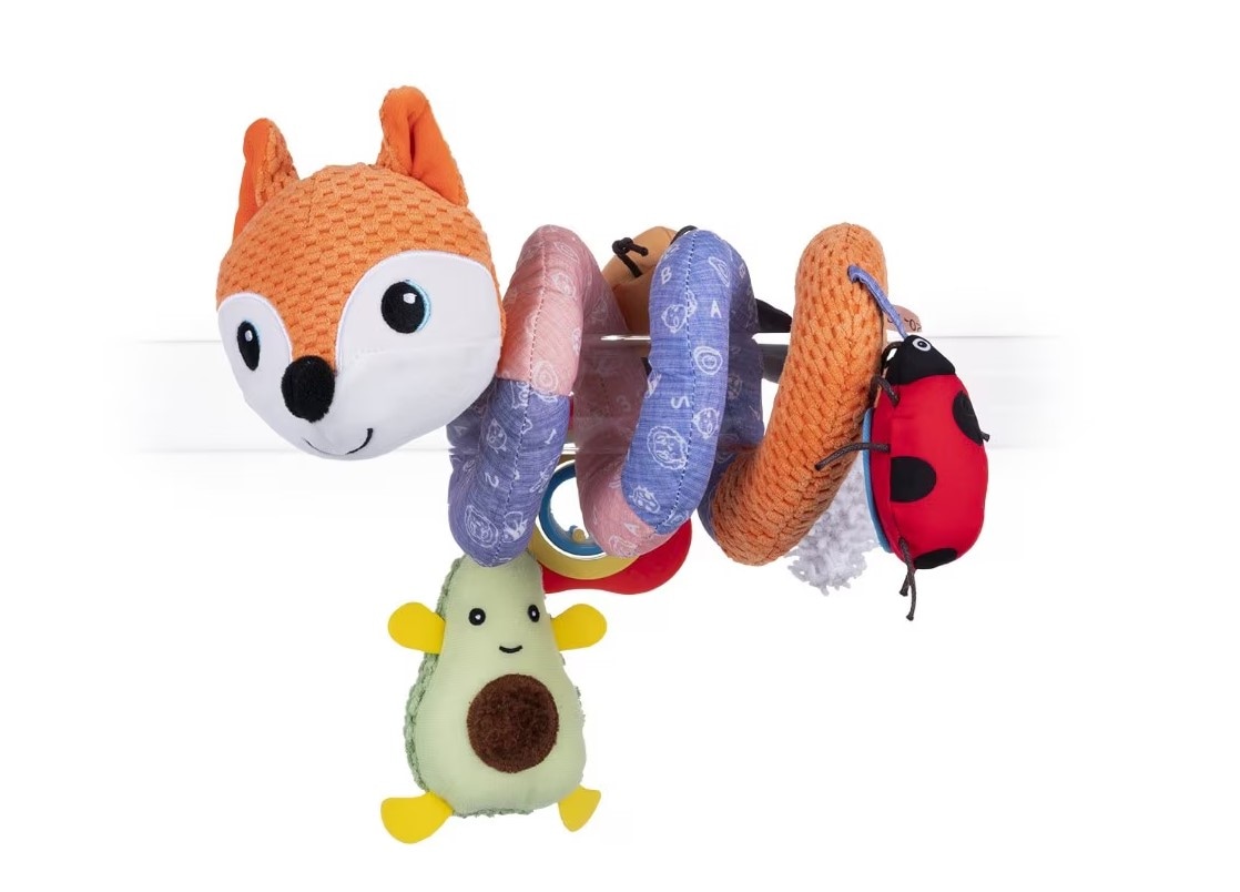 Bali Bazoo Activity Spirale Fuchs 80566 Rassel, Greifling, verschiedene Tiere bunt - Bild 1