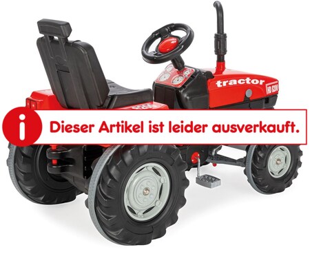 Pilsan Kindertraktor Super 07294 mit Lufthorn, Anhängerkupplung, Pedale rot  online kaufen bei Netto
