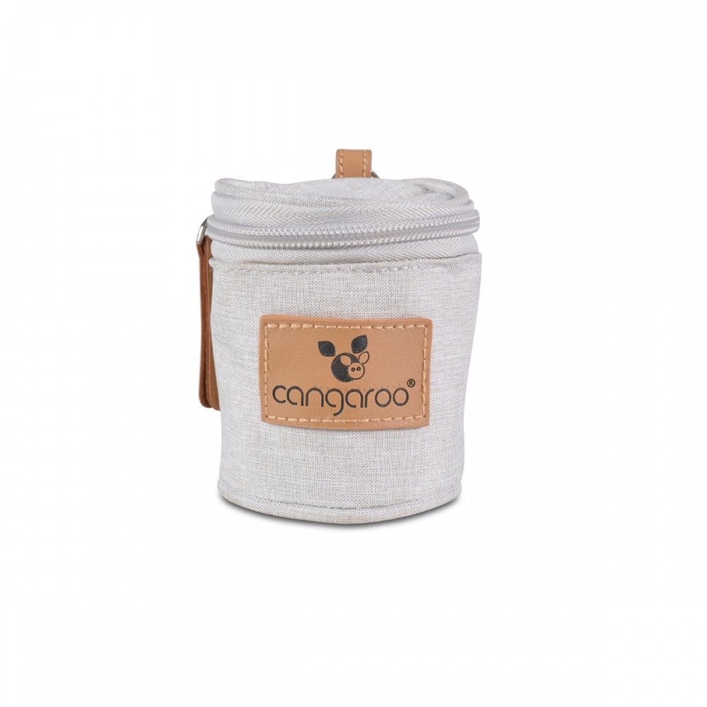 Cangaroo Thermobox Schnullertasche Celio mit Griff, f&uuml;r Schnuller und Bei&szlig;ring beige - Bild 1