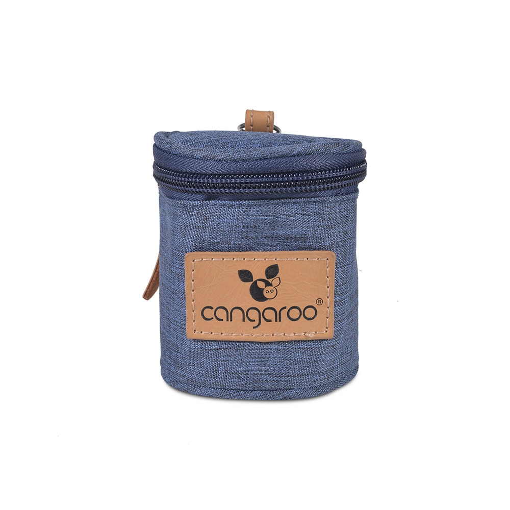 Cangaroo Thermobox Schnullertasche Celio mit Griff, f&uuml;r Schnuller und Bei&szlig;ring blau - Bild 1